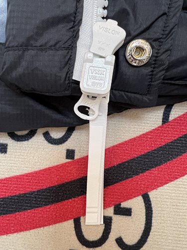 Canada Goose Black Quilted Puffer Vest with Printed Lining