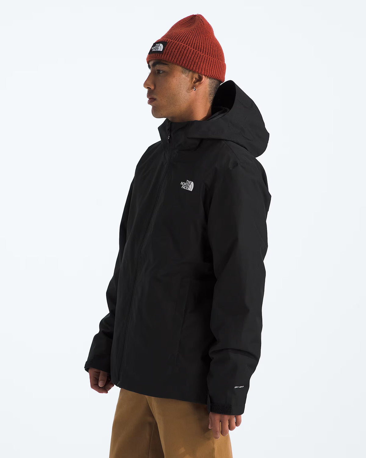 The North Face Black Hooded Full-Zip Jacket