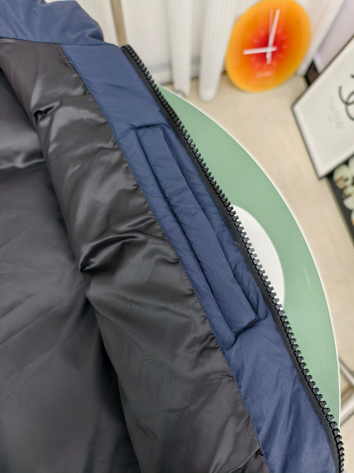 Canada Goose Navy Blue Stand Collar Quilted Puffer Vest