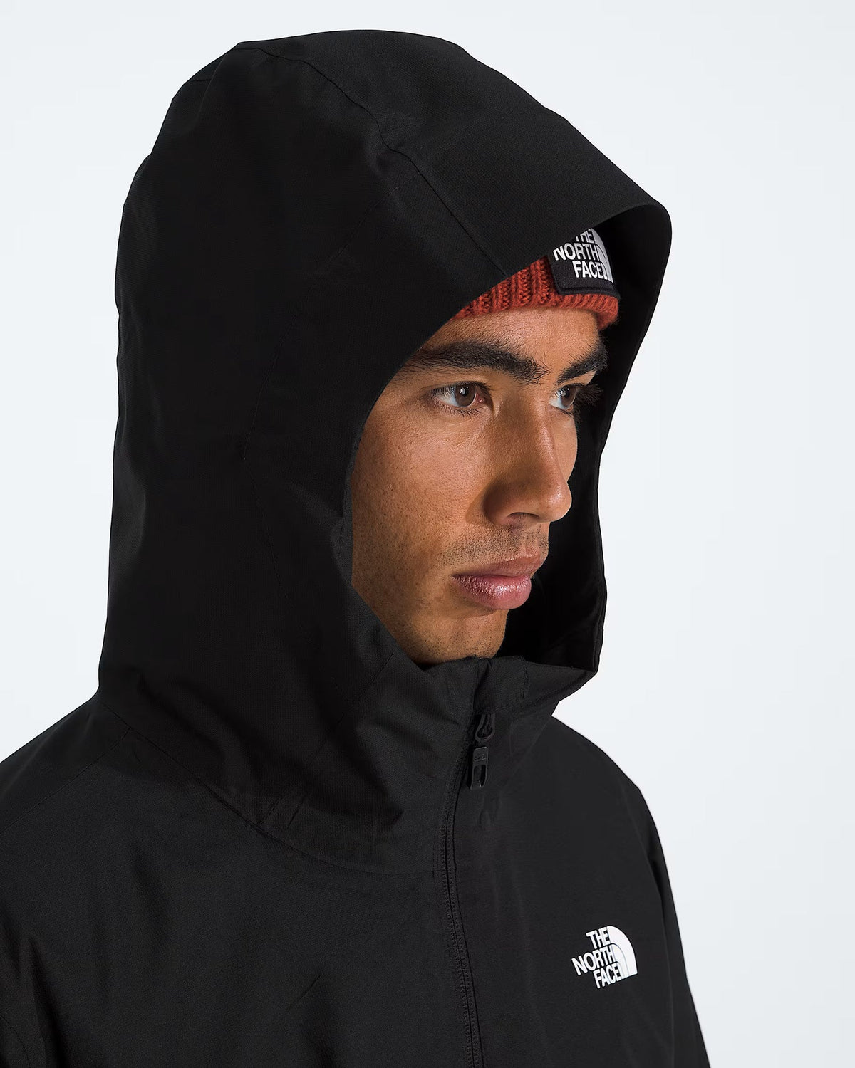 The North Face Black Hooded Full-Zip Jacket