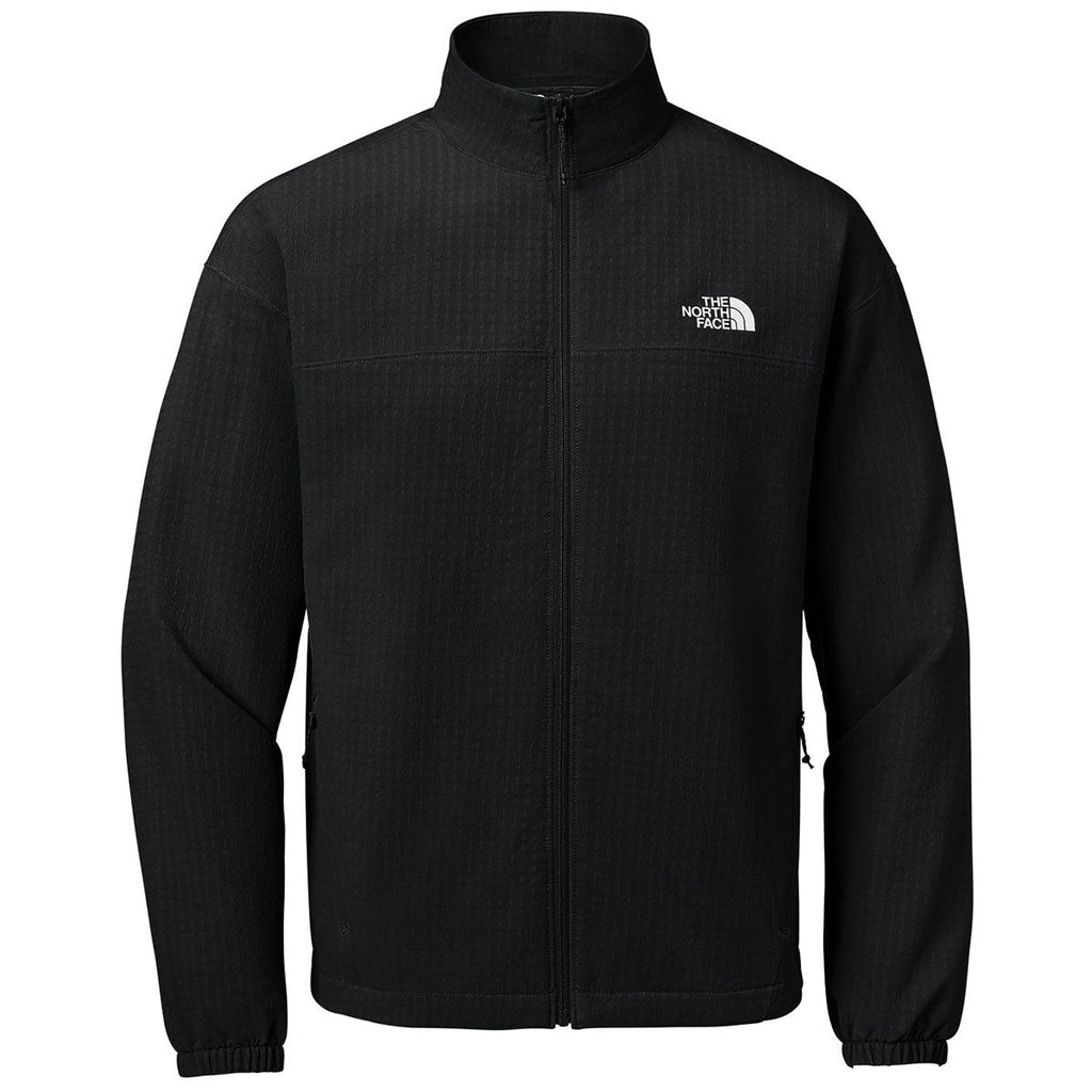 The North Face Black Stand-Collar Full-Zip Jacket