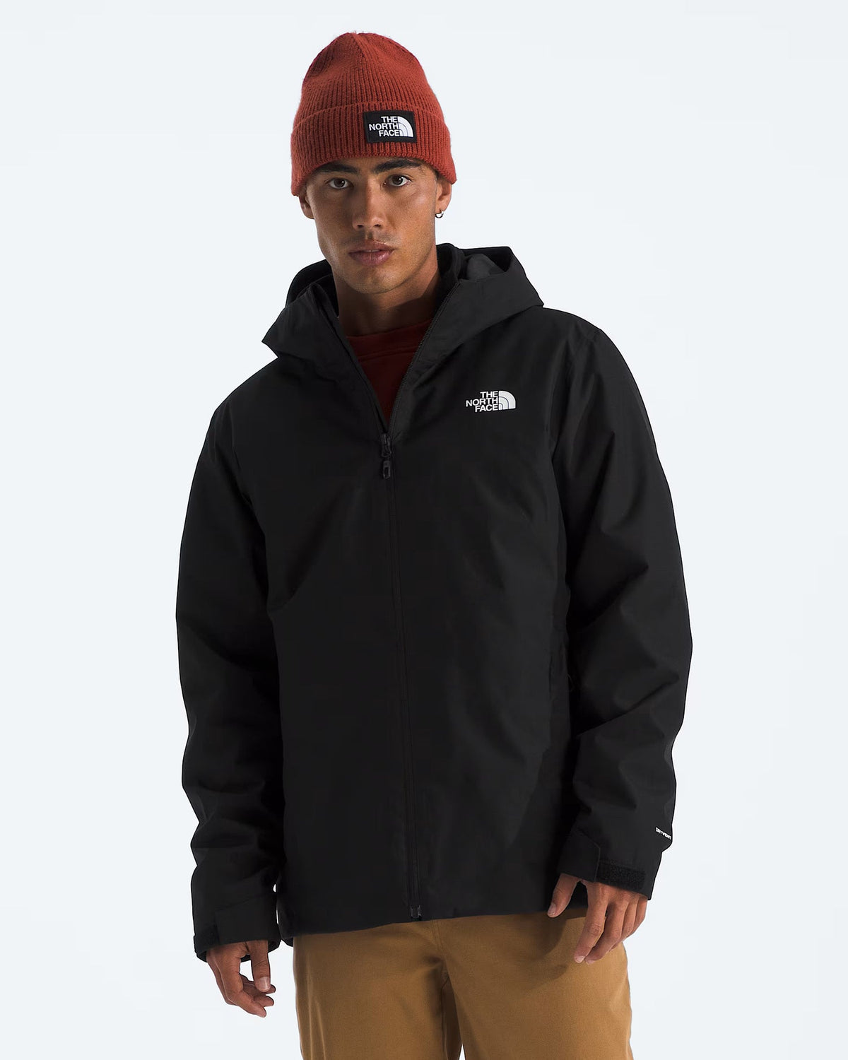 The North Face Black Hooded Full-Zip Jacket