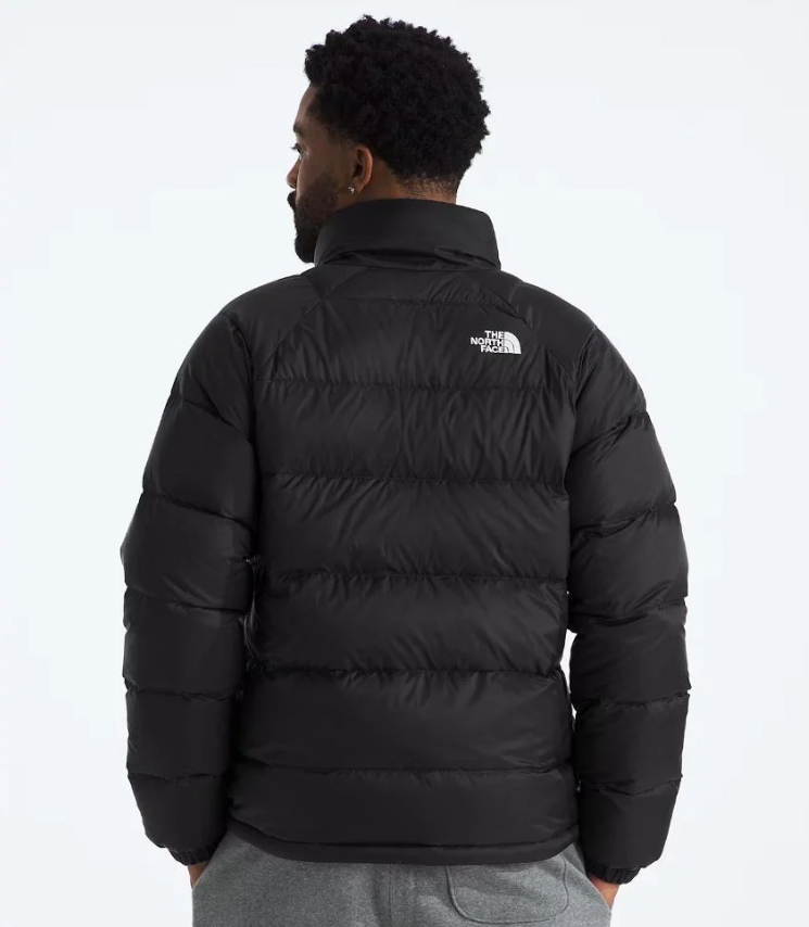 The North Face Black Stand-Collar Quilted Puffer Jacket with Zip Pockets